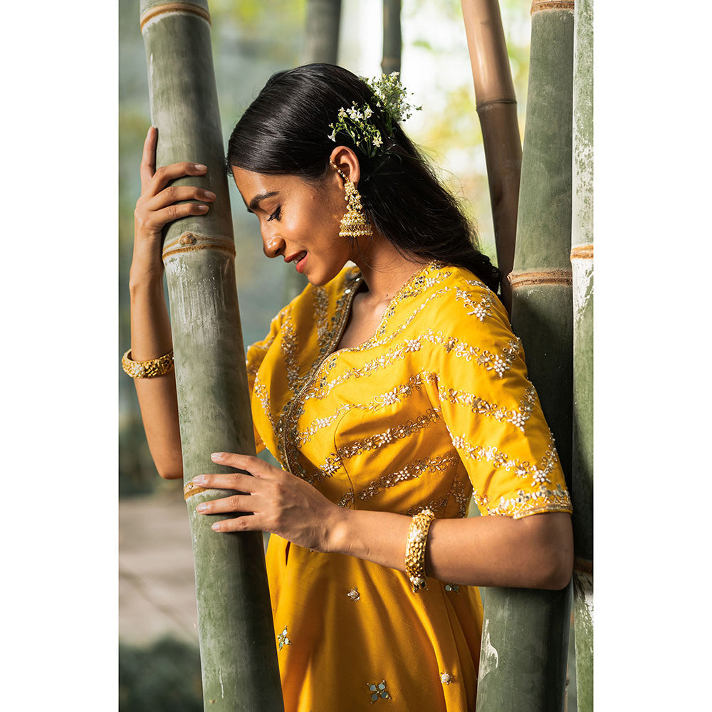 Rashika Sharma Raabya Kurta with Sharara and Dupatta (Set of 3)