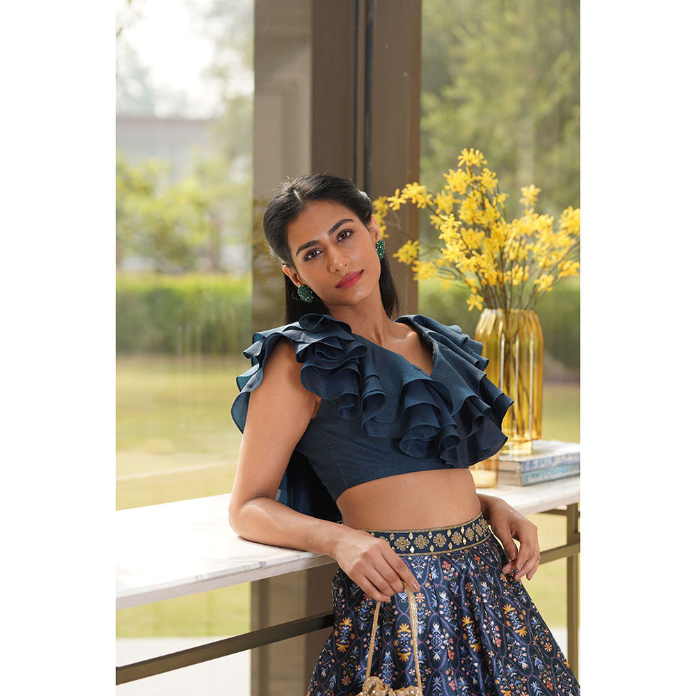 Rashika Sharma Imaara Lehenga with Blouse (Set of 2)