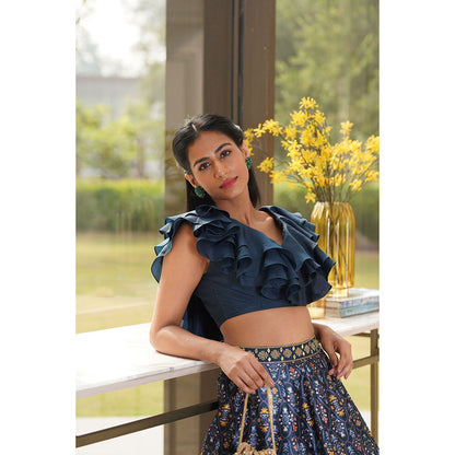 Rashika Sharma Imaara Lehenga with Blouse (Set of 2)