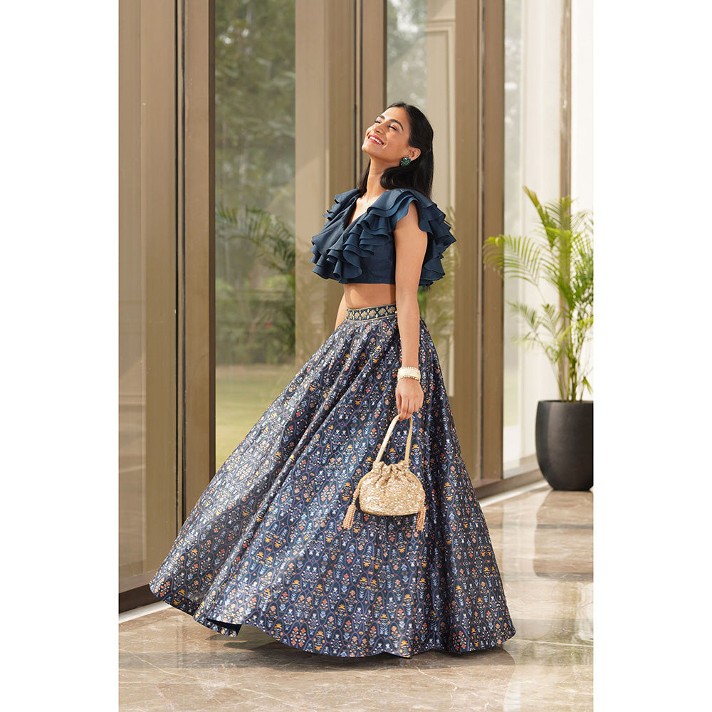 Rashika Sharma Imaara Lehenga with Blouse (Set of 2)