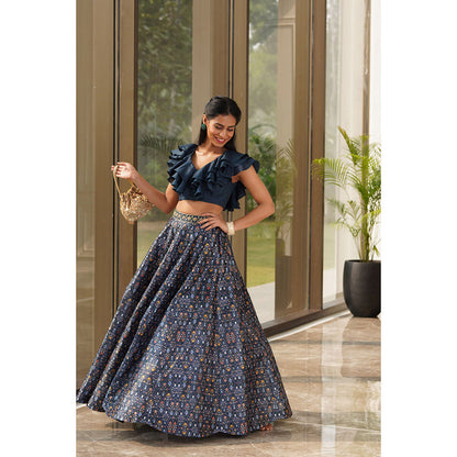 Rashika Sharma Imaara Lehenga with Blouse (Set of 2)