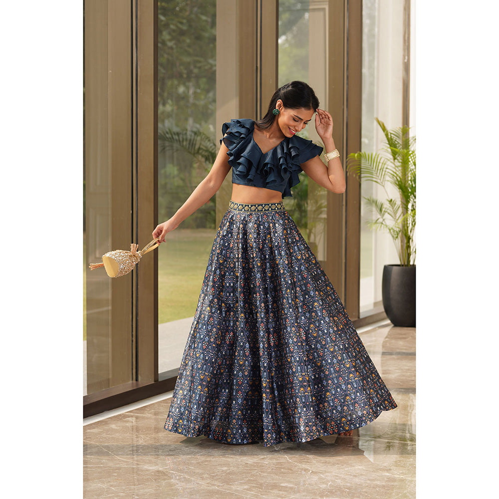 Rashika Sharma Imaara Lehenga with Blouse (Set of 2)