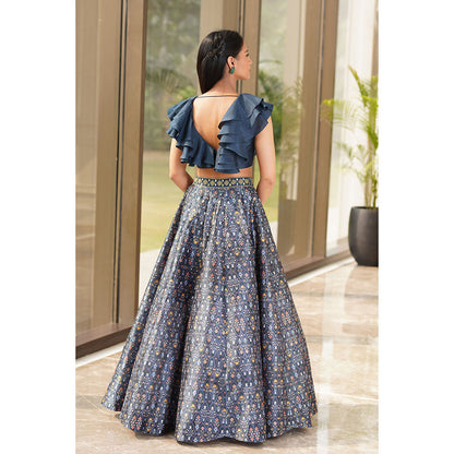 Rashika Sharma Imaara Lehenga with Blouse (Set of 2)