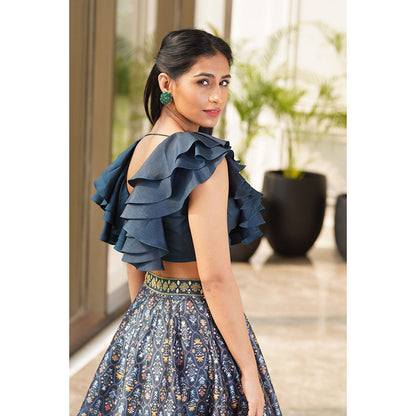 Rashika Sharma Imaara Lehenga with Blouse (Set of 2)