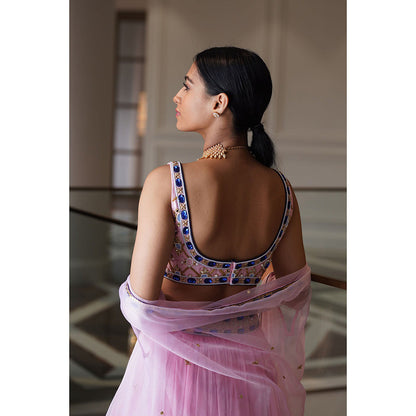 Rashika Sharma Reana Blouse and Lehenga with Dupatta (Set of 3)