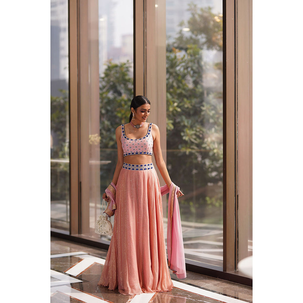 Rashika Sharma Ruhi Blouse and Lehenga with Dupatta (Set of 3)