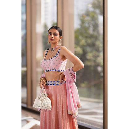 Rashika Sharma Ruhi Blouse and Lehenga with Dupatta (Set of 3)