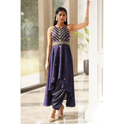 Rashika Sharma Isla Kurta and Drape Pan (Set of 2)