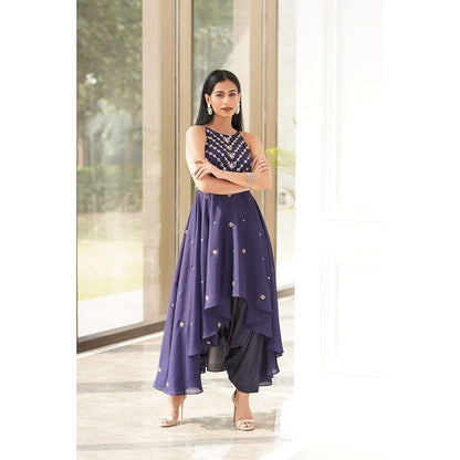 Rashika Sharma Isla Kurta and Drape Pan (Set of 2)