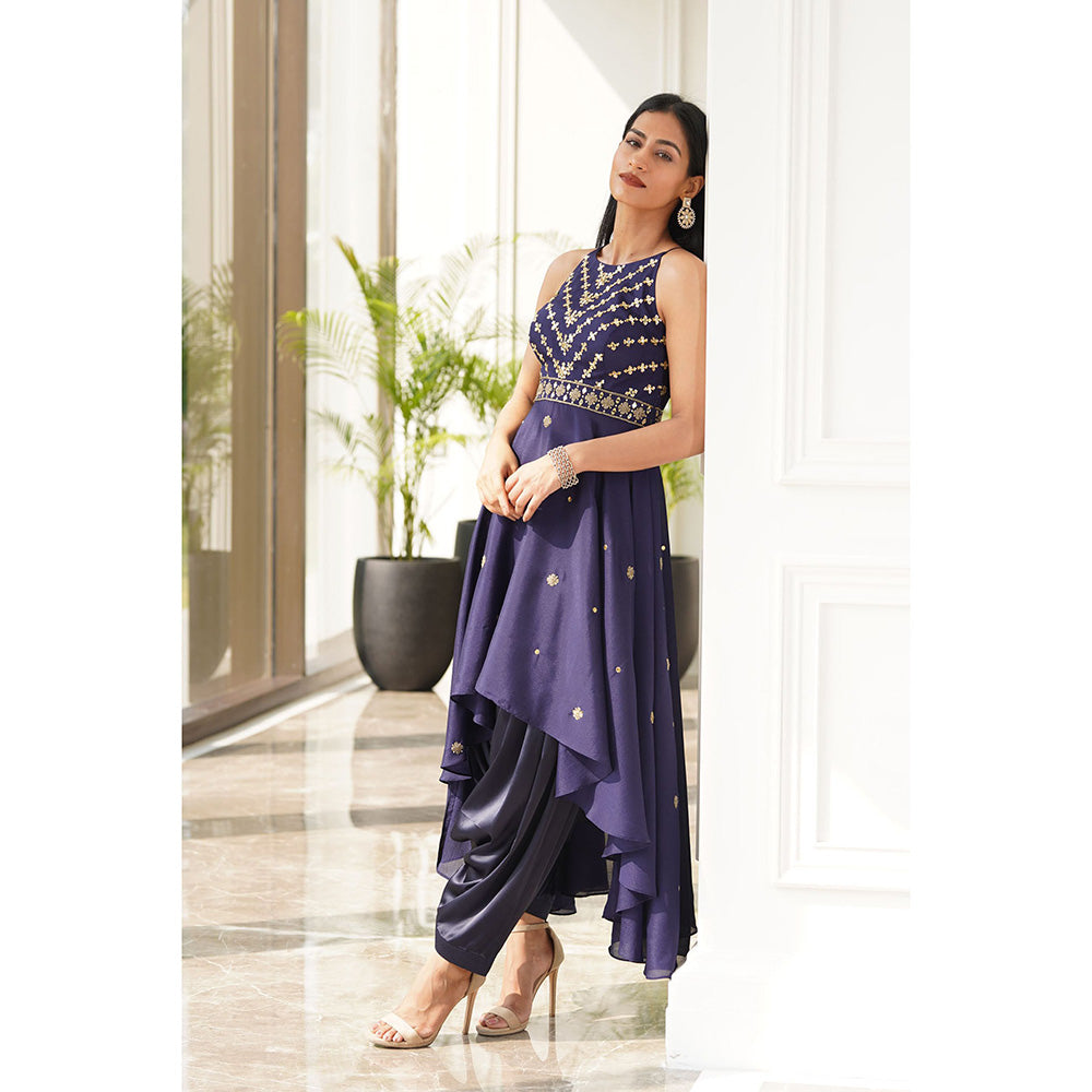 Rashika Sharma Isla Kurta and Drape Pan (Set of 2)