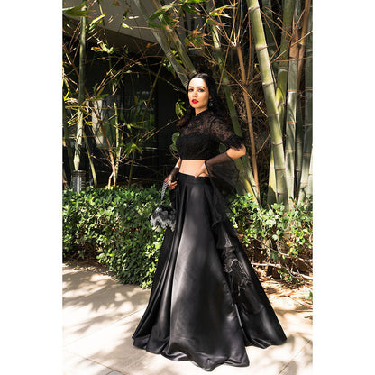 Rashika Sharma Maheem Blouse and Lehenga with Dupatta (Set of 3)