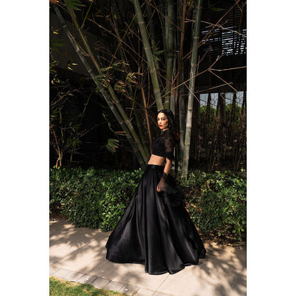 Rashika Sharma Maheem Blouse and Lehenga with Dupatta (Set of 3)