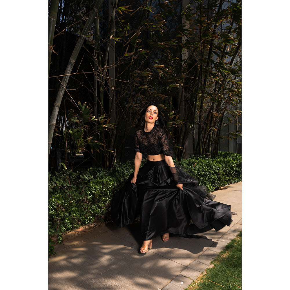 Rashika Sharma Maheem Blouse and Lehenga with Dupatta (Set of 3)