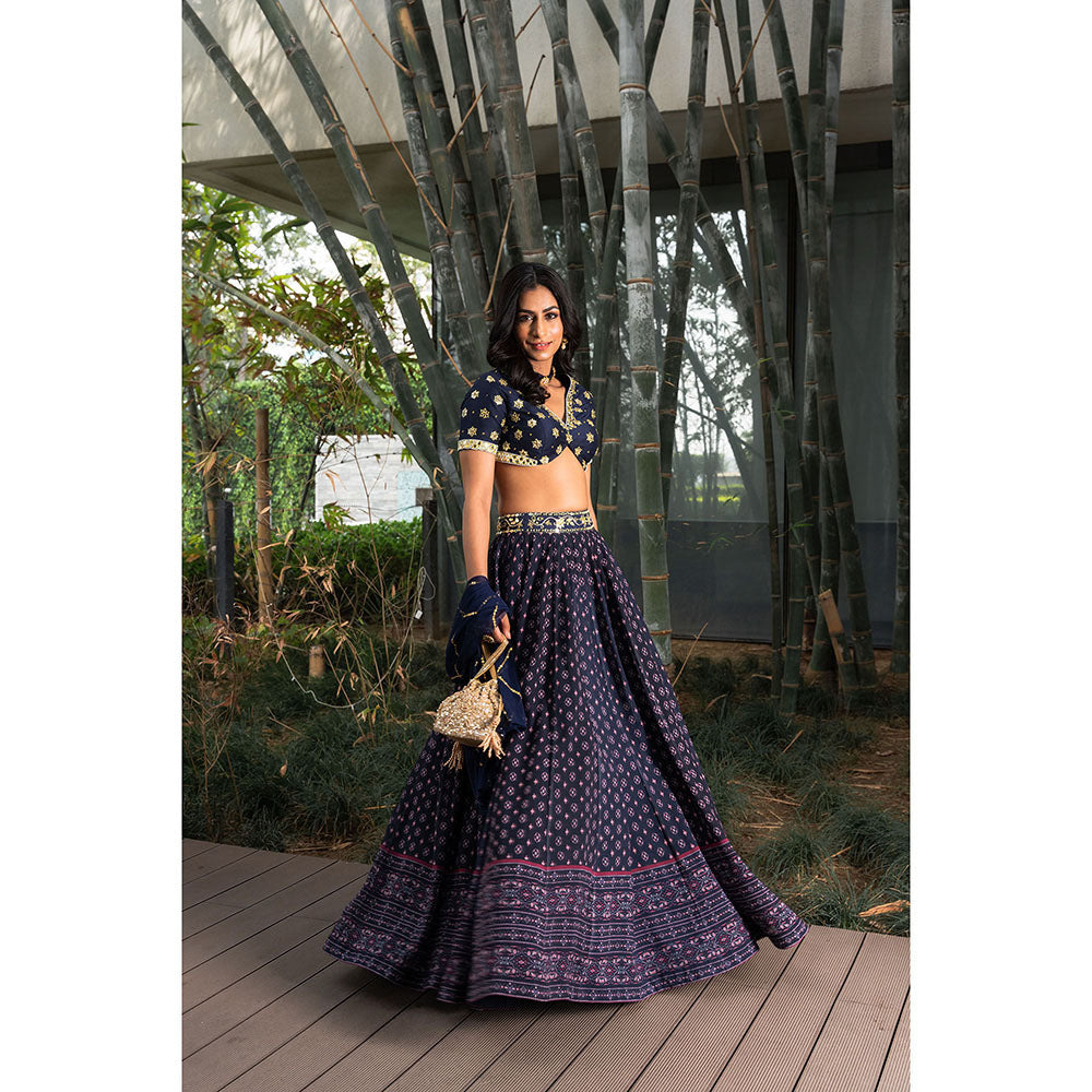 Rashika Sharma Arshiya Blouse and Lehenga with Dupatta (Set of 3)