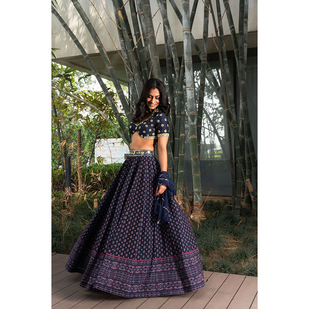 Rashika Sharma Arshiya Blouse and Lehenga with Dupatta (Set of 3)