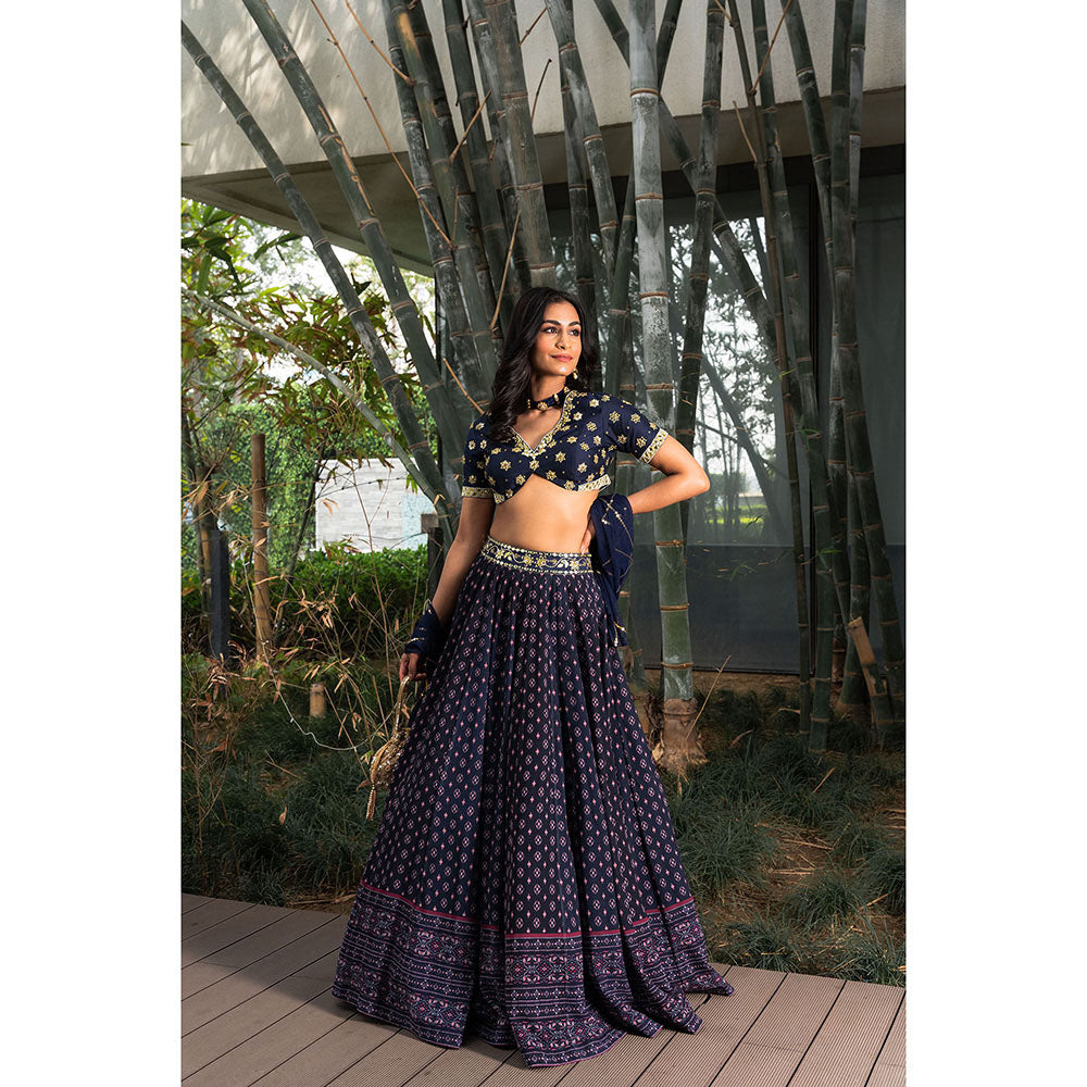 Rashika Sharma Arshiya Blouse and Lehenga with Dupatta (Set of 3)