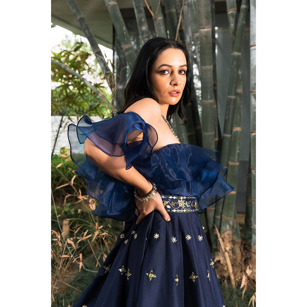 Rashika Sharma Aarzu Ruffled Gown