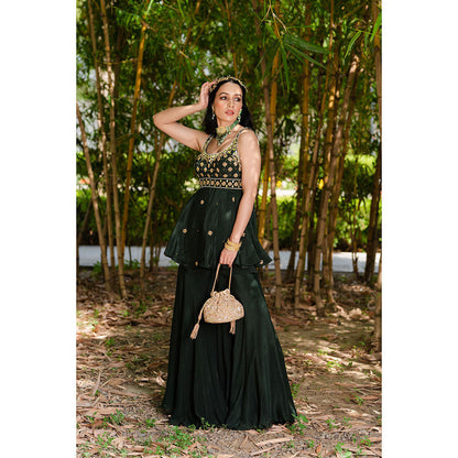 Rashika Sharma Tarah Kurta with Sharara (Set of 2)