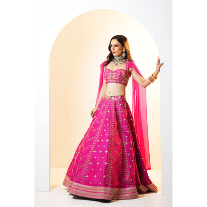 Rashika Sharma Rania Blouse and Lehenga (Set of 2)