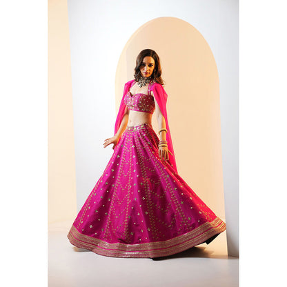 Rashika Sharma Rania Blouse and Lehenga (Set of 2)