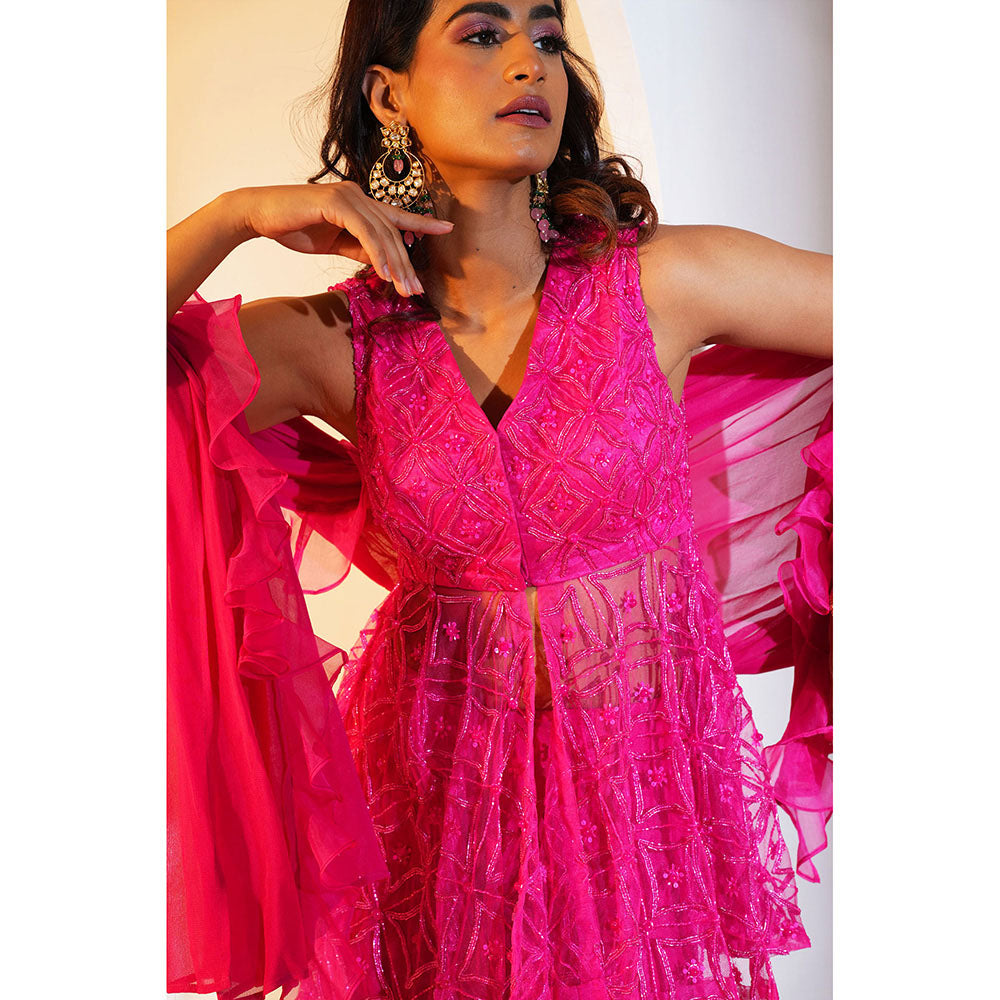 Rashika Sharma Tahisha Kurta and Sharara and Dupatta (Set of 3)