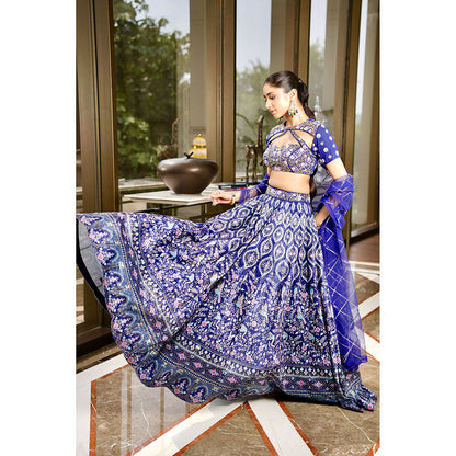 Rashika Sharma Shriya Blouse and Lehenga with Dupatta (Set of 3)