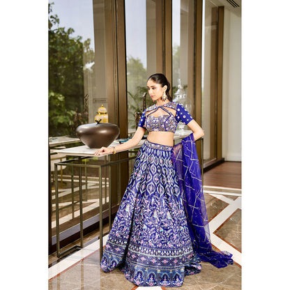 Rashika Sharma Shriya Blouse and Lehenga with Dupatta (Set of 3)