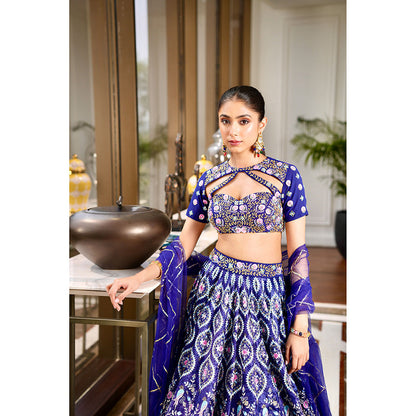 Rashika Sharma Shriya Blouse and Lehenga with Dupatta (Set of 3)