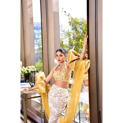 Rashika Sharma Nisha Blouse and Skirt with Dupatta (Set of 3)