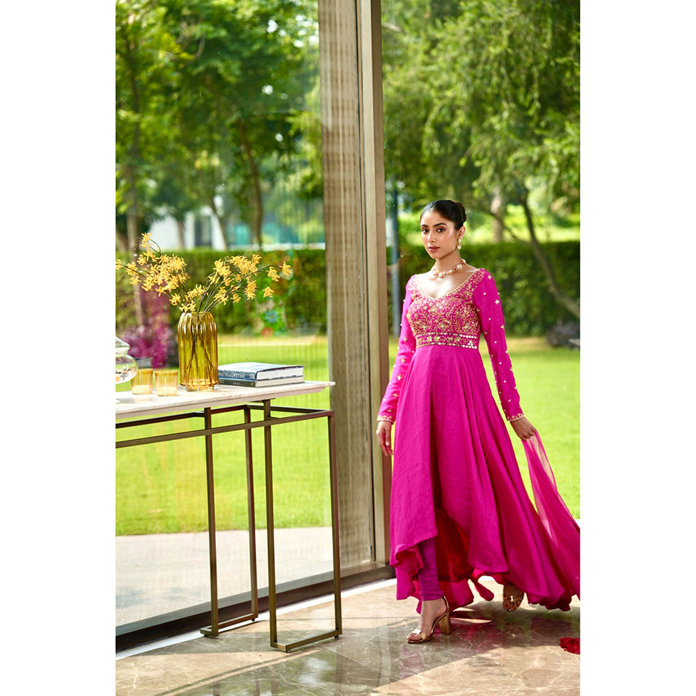 Rashika Sharma Mahi Anarkali with Churidar and Dupatta (Set of 3)