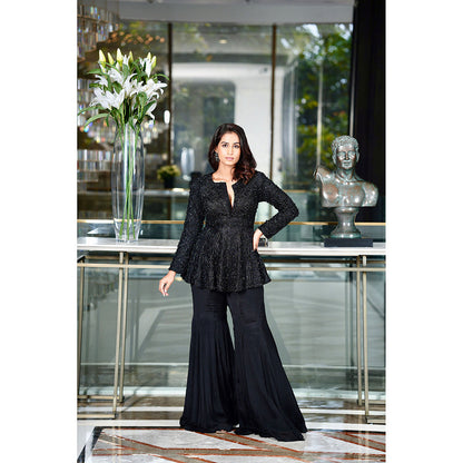 Rashika Sharma Tahira Kurta and Flared Sharara (Set of 2)