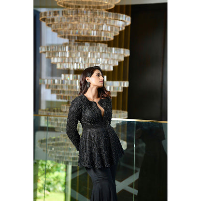 Rashika Sharma Tahira Kurta and Flared Sharara (Set of 2)