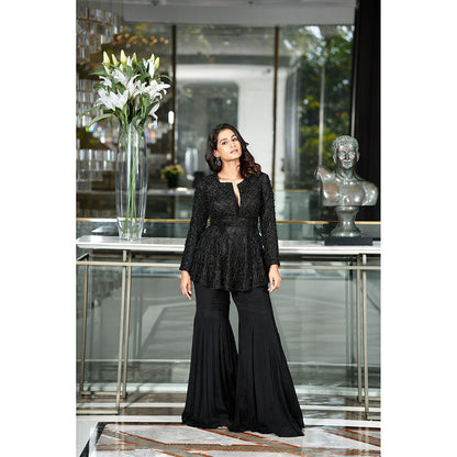 Rashika Sharma Tahira Kurta and Flared Sharara (Set of 2)