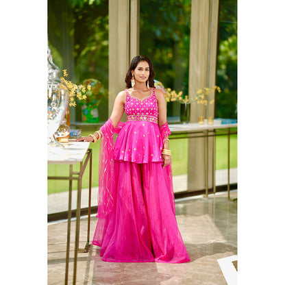 Rashika Sharma Raya Kurta and Sharara and Dupatta (Set of 3)