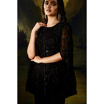 Rashika Sharma Black Rasha Co-Ord (Set of 2)