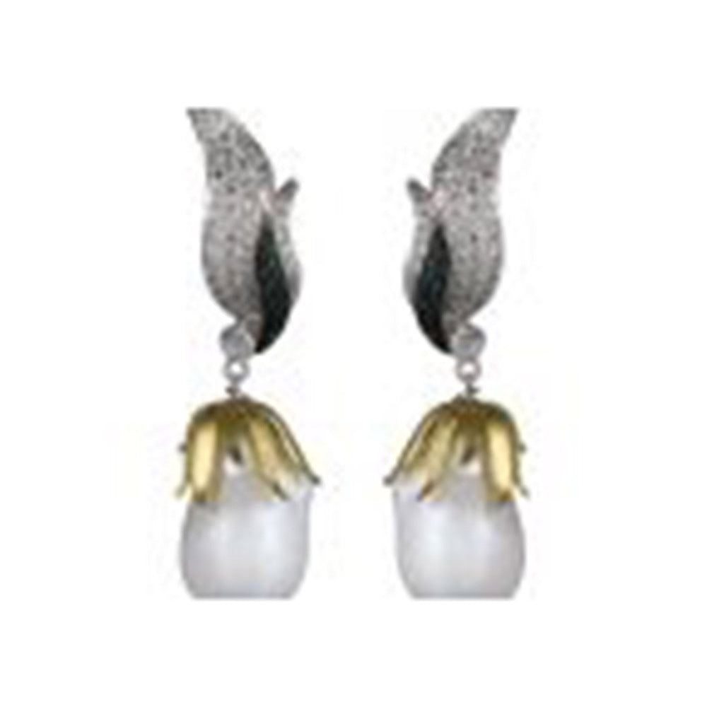 Raya Jewels Baroque Drop Earrings