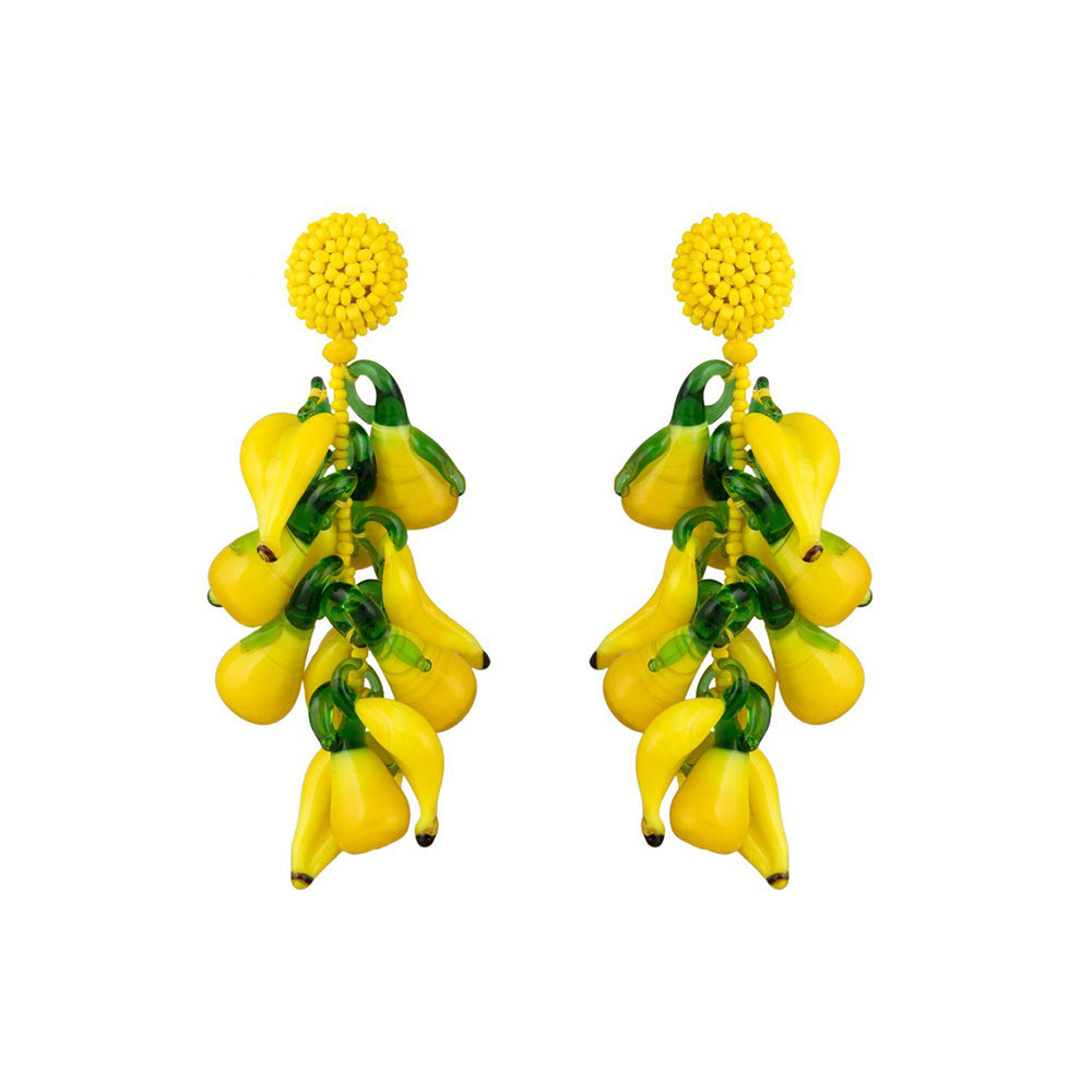 Raya Jewels Banana Bunch Fruit Earrings