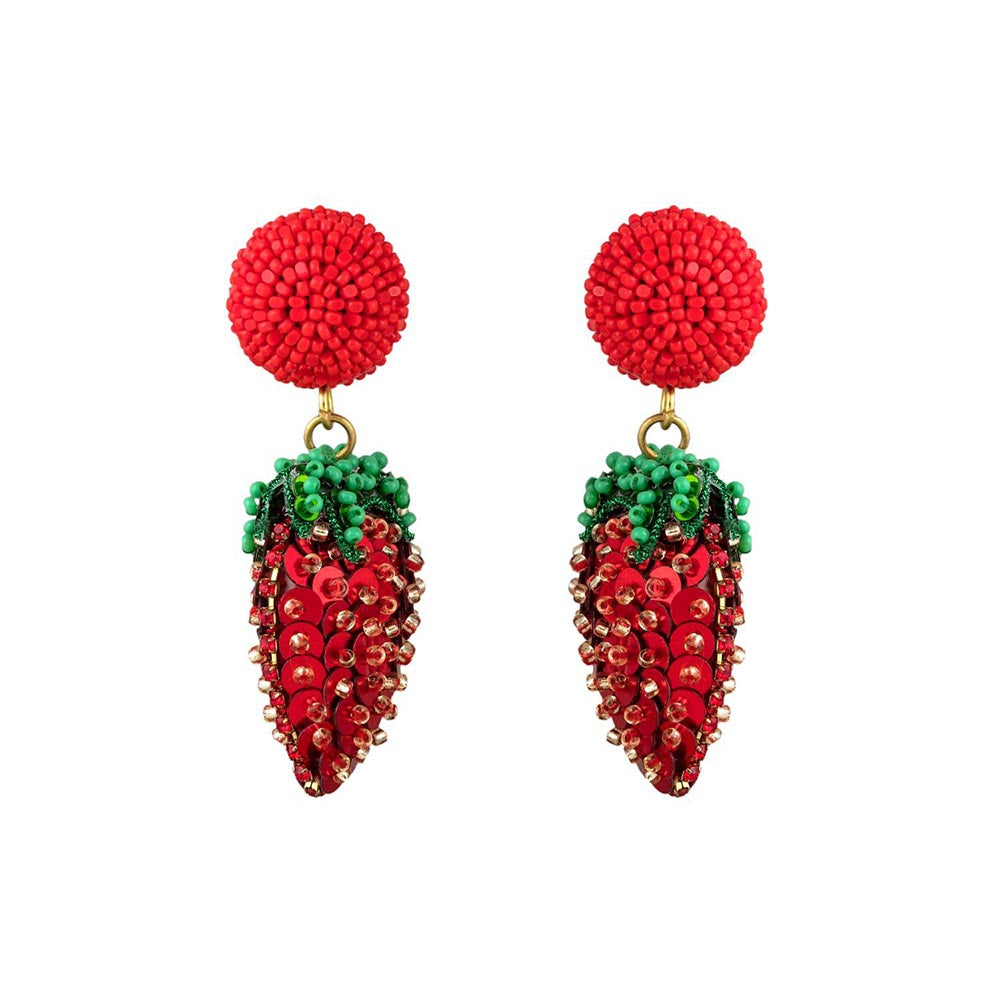 Raya Jewels Strawberry Drop Earrings