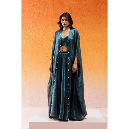 Redpine Designs Teal Blue Co-Ord (Set of 3)