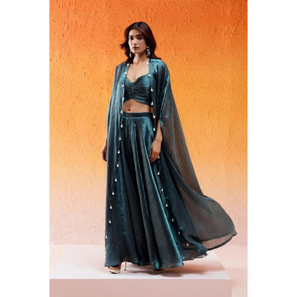 Redpine Designs Teal Blue Co-Ord (Set of 3)