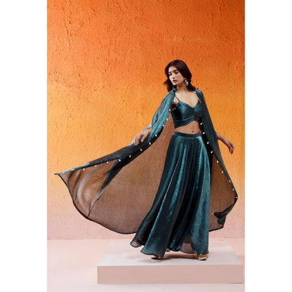 Redpine Designs Teal Blue Co-Ord (Set of 3)