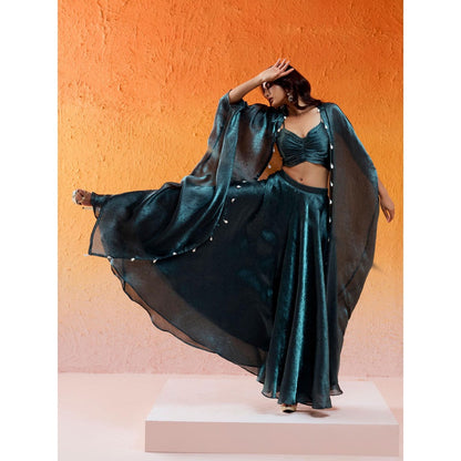 Redpine Designs Teal Blue Co-Ord (Set of 3)