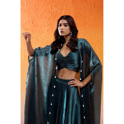 Redpine Designs Teal Blue Co-Ord (Set of 3)