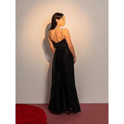 Redpine Designs Black Embellished Jumpsuit