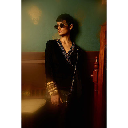 REETI ARNEJA Black Enigma Jumpsuit