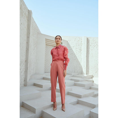 RENASCI Peach Solid/Plain Chaos Shirt