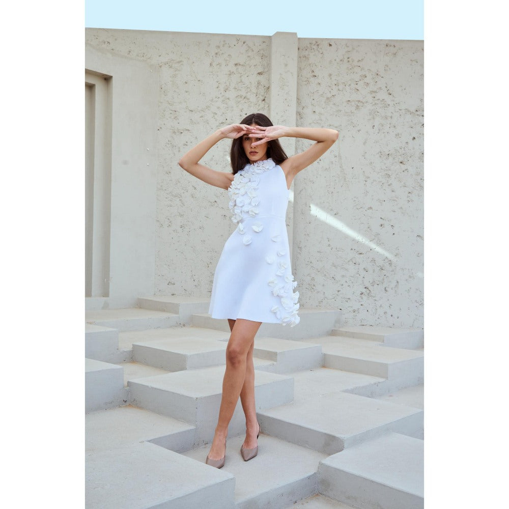 RENASCI White Floral Alice Dress