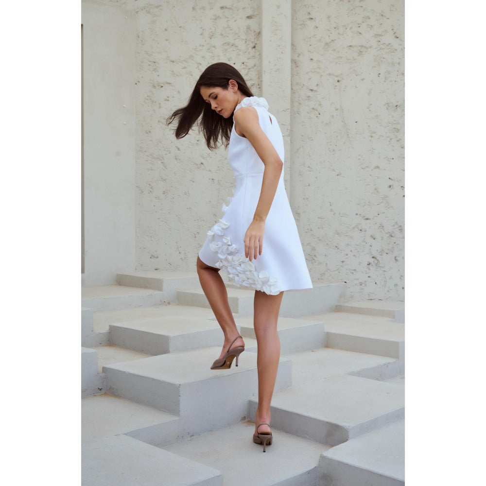 RENASCI White Floral Alice Dress