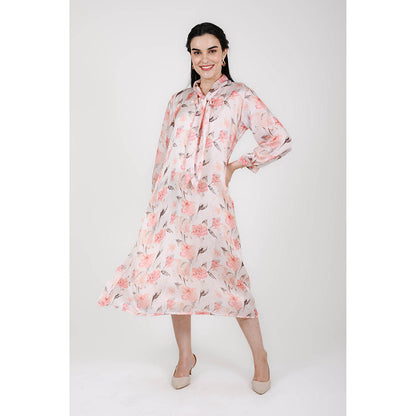 Rhapsody Jaipur Multi Colour Petunia Printed Dress