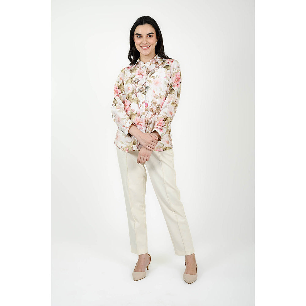 Rhapsody Jaipur Multi Colour Printed Blume Shirt